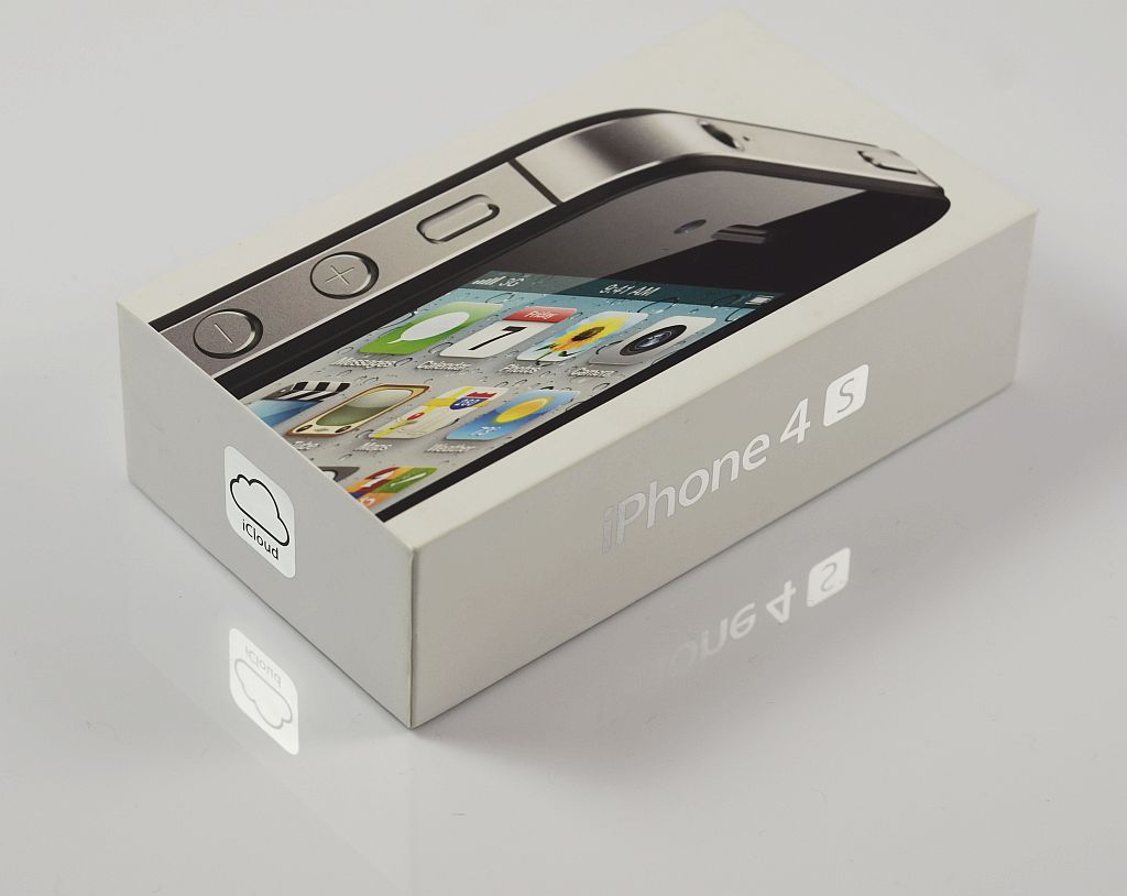 Apple iPhone 4S 32GB - puste pudełko + papiery