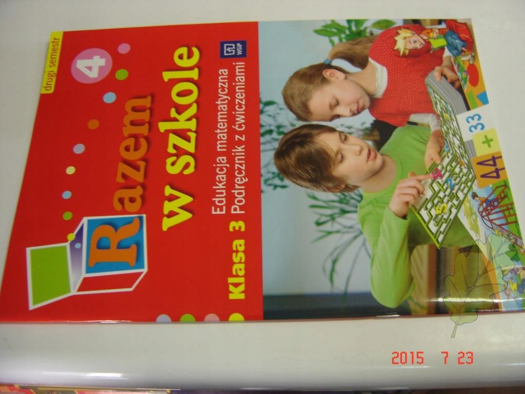 Razem w Szkole Klasa 3 edukacja matematyczna 4