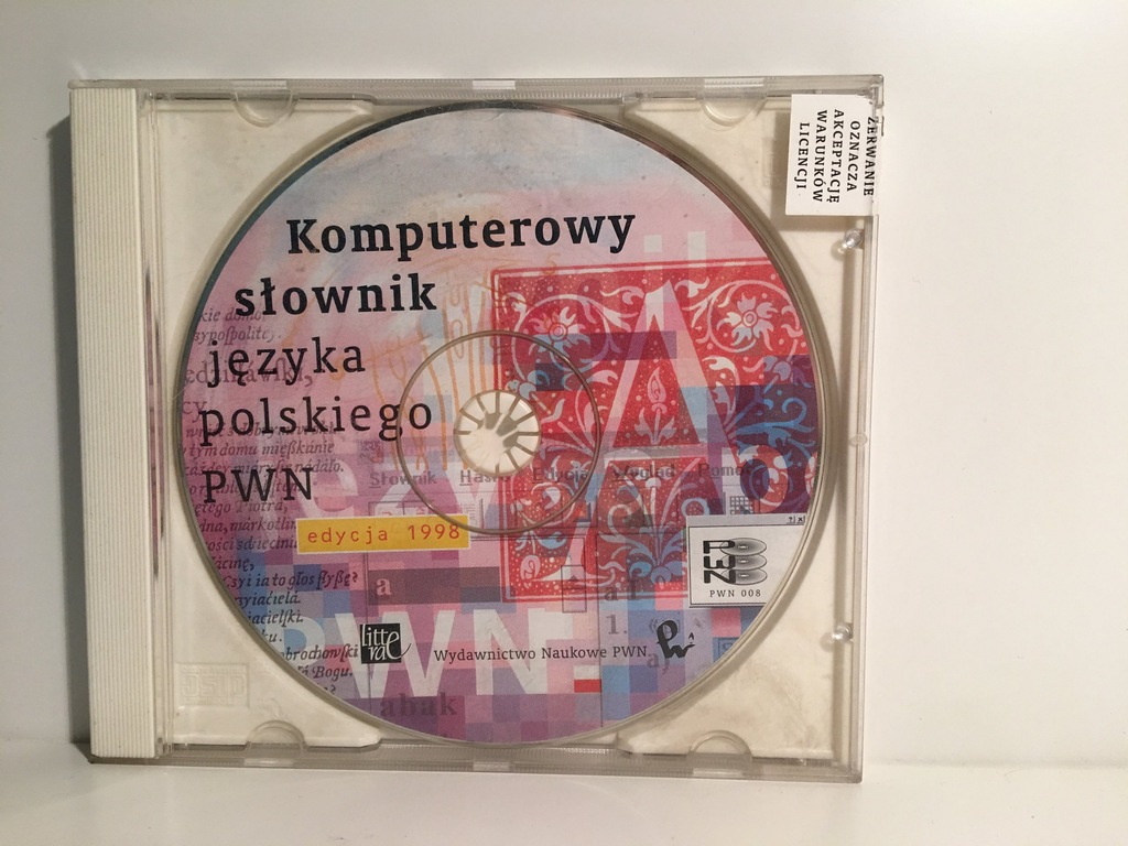 Komputerowy Słownik Języka Polskiego PWN 1998