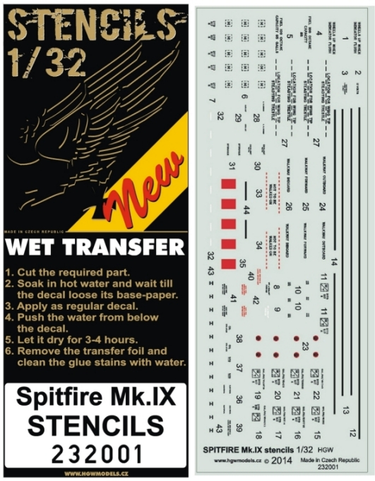 232001 Spitfire Mk.IX (WetTransfer)