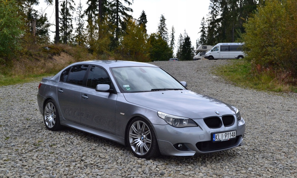 Bmw e60 545i LPG M pakiet 2005 rok 7577345806