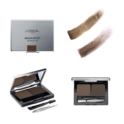 LOREAL PALETKA DO BRWI GENIUS MEDIUM TO DARK +GRAT