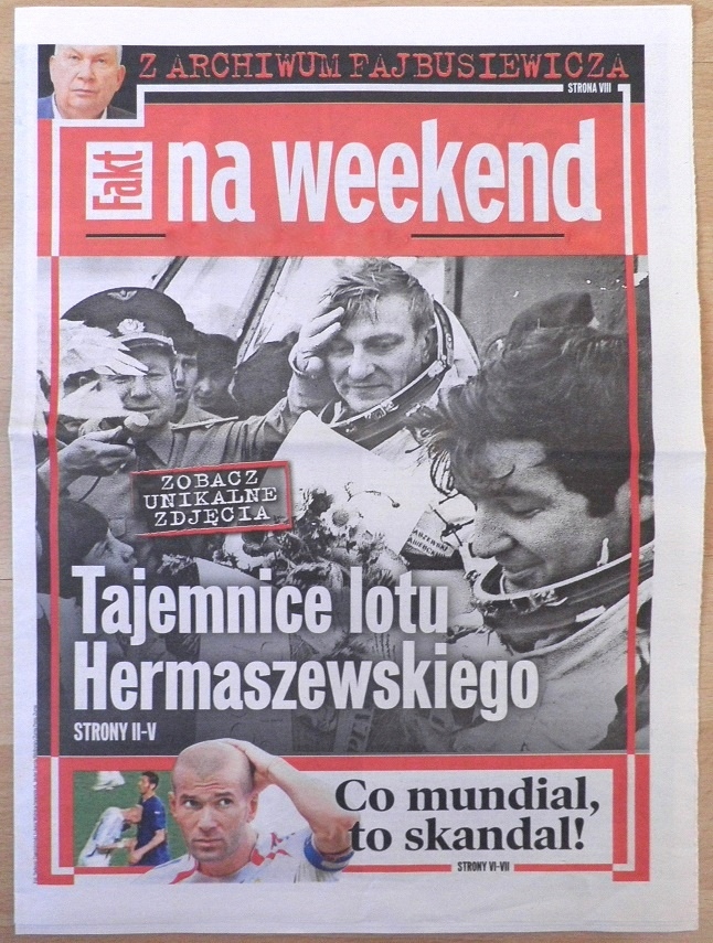 Gazeta Na Weekend - Mirosław Hermaszewski