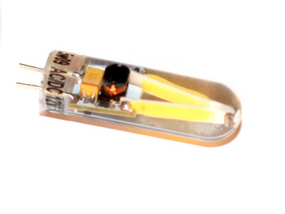 Żarówka LED G4 12V MINI 2W=20W STYL VINTAGE Zimna