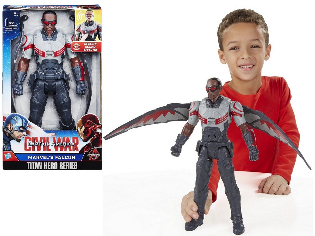 HASBRO B6178 FIGURKA Marvel's Falcon TITAN HERO