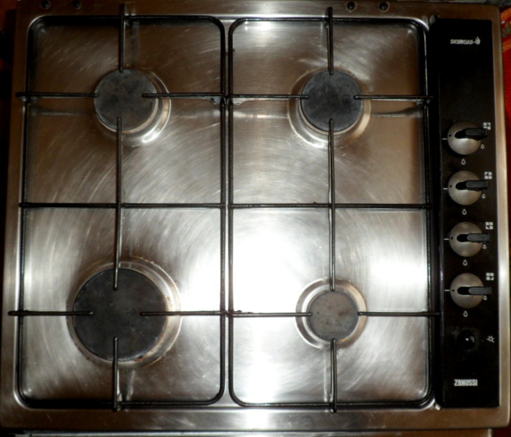 PŁYTA GAZOWA DO ZABUDOWY ZANUSSI 100%spr. 4palniki