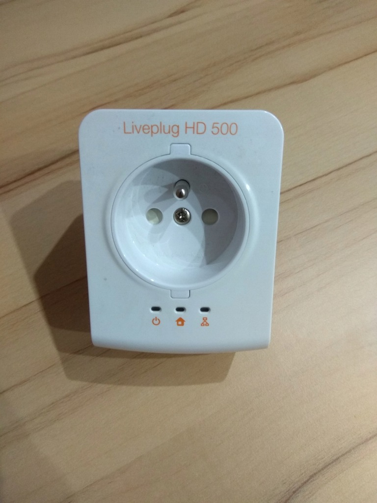 Liveplug Orange do tv ze światłowodem