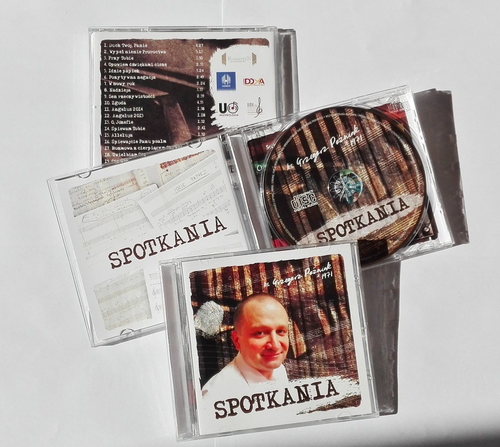 Płyta CD - Spotkania - ks. Grzegorz Poźniak