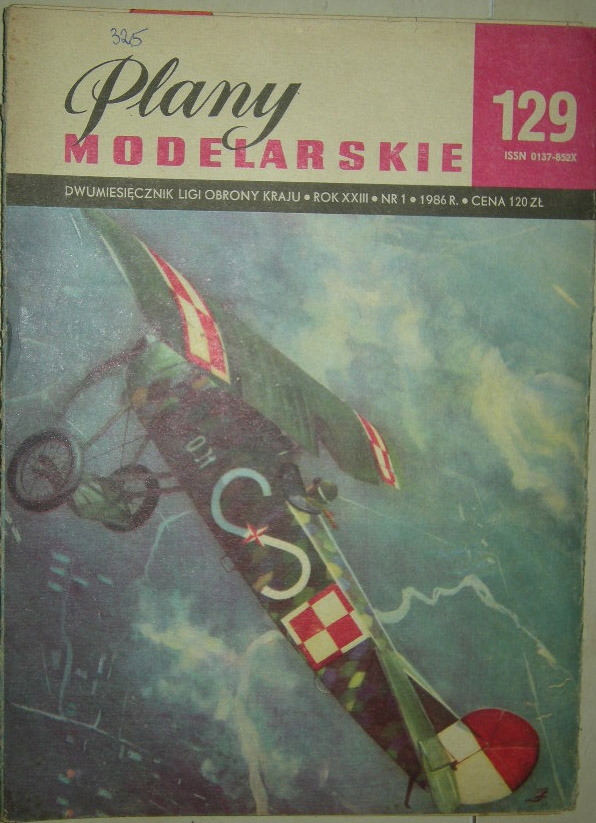 Plany Modelarskie-129-Fokker D-VII-
