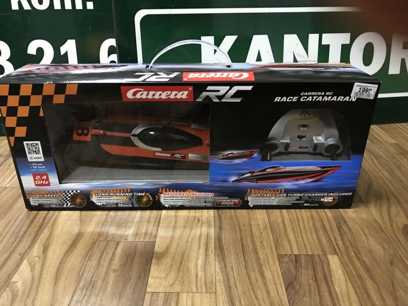 carrera rc race catamaran