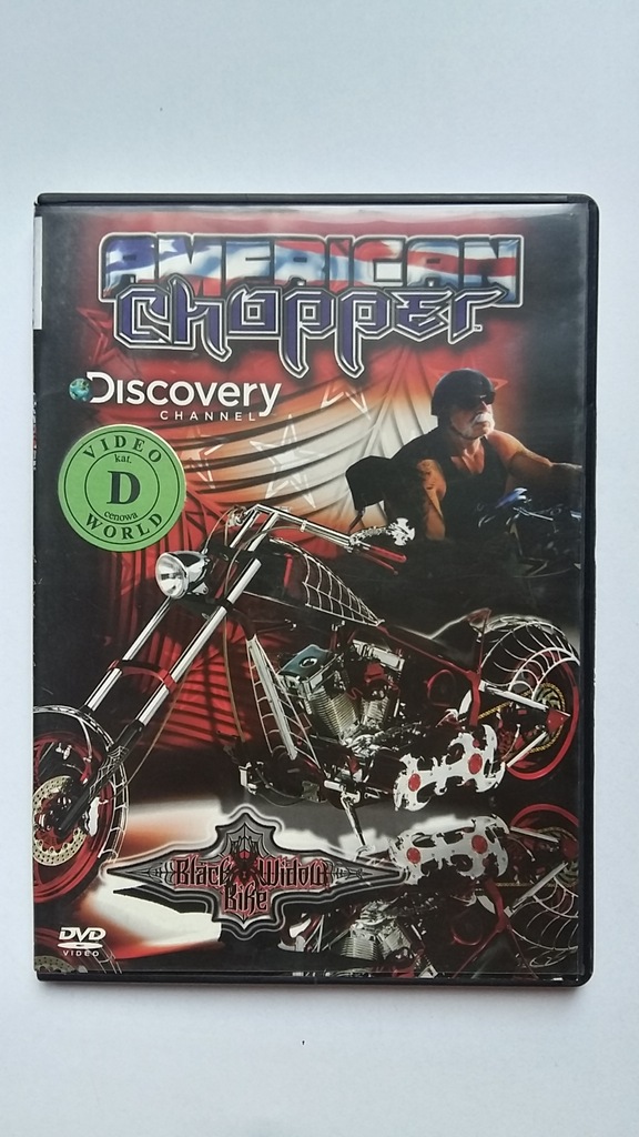 AMERICAN CHOPPER BLACK WIDOW BIKE DVD LEKTOR PL - 6760334199 ...