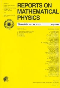 Reports on Mathematical Physics 54/1 wer.eksp.
