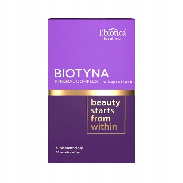 L'Biotica Biotyna & Mineral Complex 30 kaps.