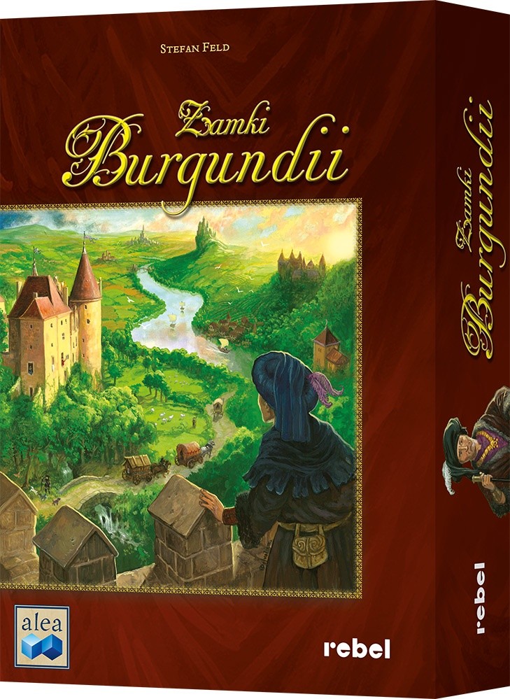 ZAMKI BURGUNDII Top BGG kultowa gra planszowa W-wa
