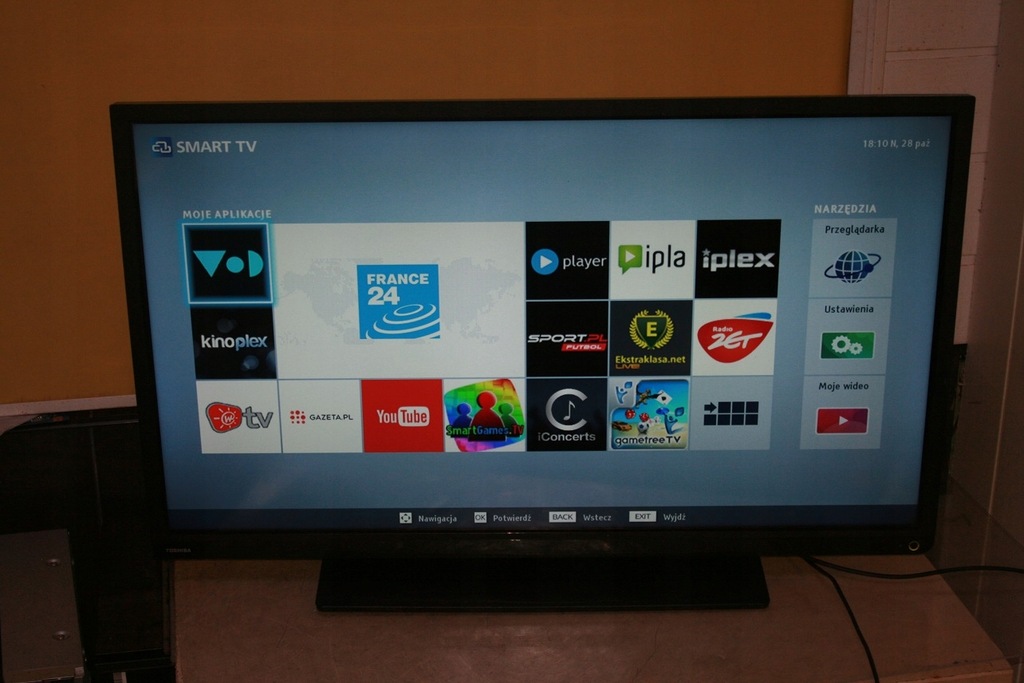 LED TOSHIBA 40" FULL-HD SMART-TV WI-FI