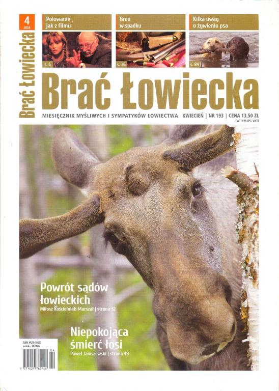 Brać Łowiecka nr 4/2014.