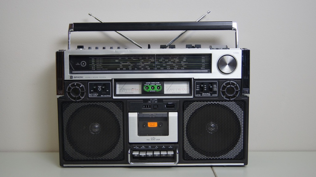 Duży Radiomagnetofon JVC Biphonic RC-838L JAPAN!!!