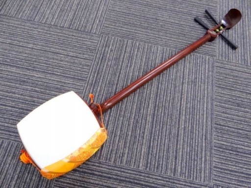 Autentyczny shamisen z Japonii
