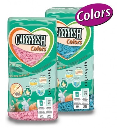 Chipsi CareFresh Colors - Pink 10L - ściółka różow