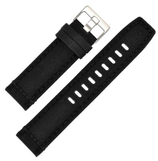 Czarny pasek do zegarka Timex T49824 22mm