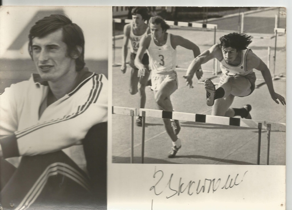 Ryszard Skowronek dziesięciobój Mistrz Europy 1974