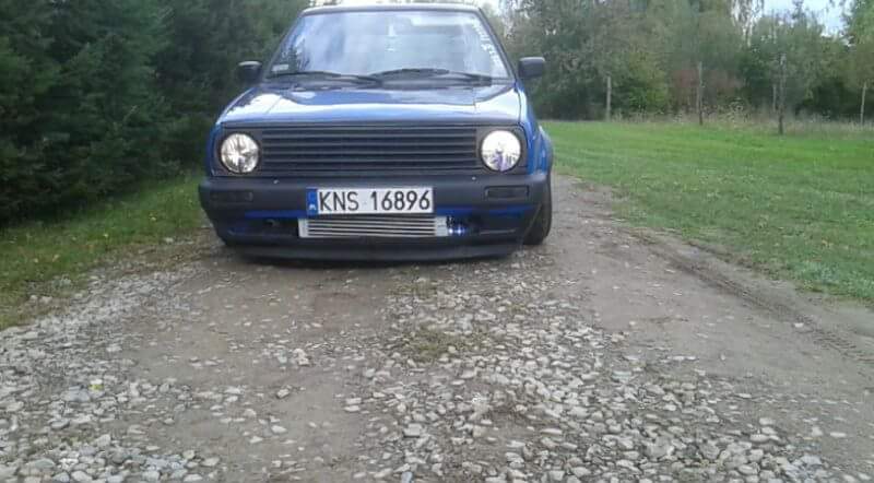 Volkswagen Golf 2 1.6TD Tuning, Gleba, KJS, Drift,
