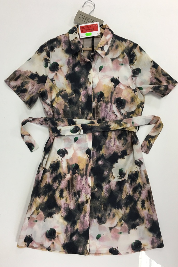 ZALANDO HM ZARA  sukienka tunika w kwiaty S OUTLET