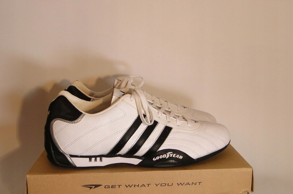 adidas goodyear adi racer low blanc