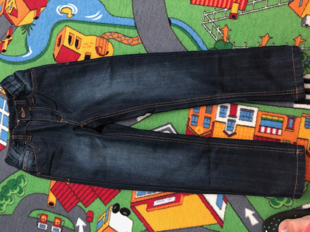 Spodnie jeansowe 128 cm SLIM Cool Club