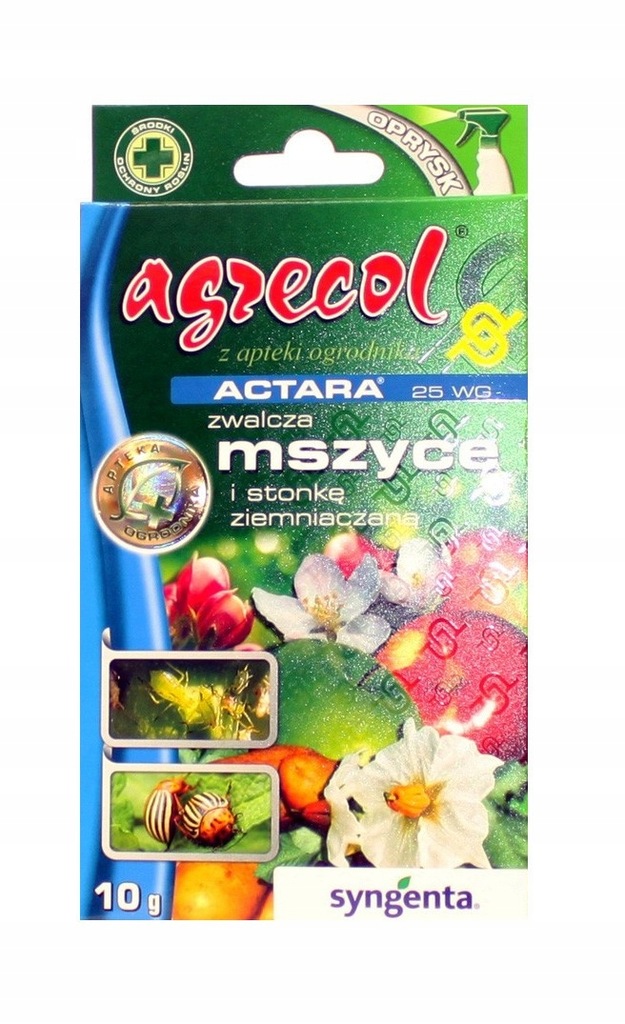 Actara 25WG 10g owadobójcze ziemniak porzeczka