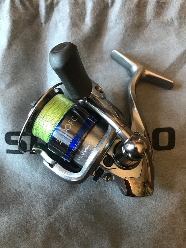Shimano Technium 2500 FC z plecionką daiwa