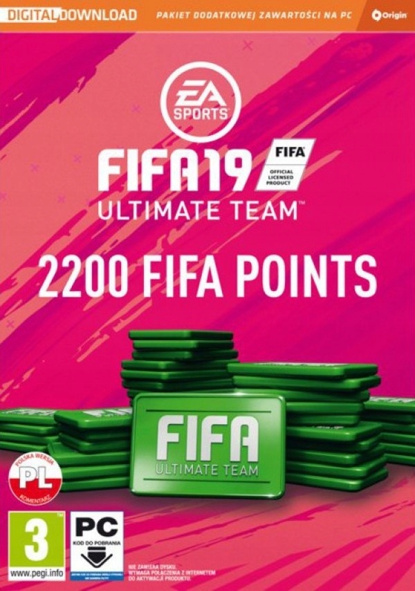 EA Punkty FIFA 19 points, 2200 punktów
