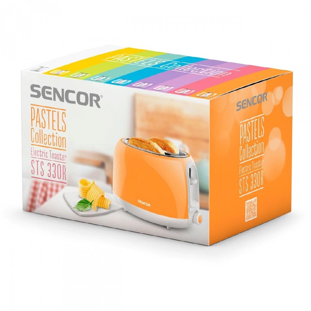 Toster SENCOR STS33OR PASTELS COLLECTION 7373227850 Toster SENCOR STS33OR PASTELS COLLECTION 7373227850