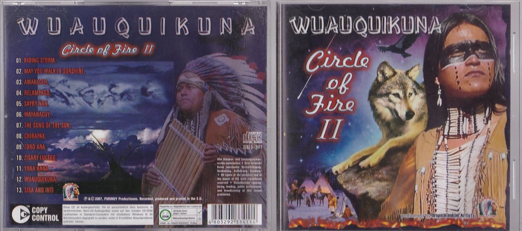 45 WUAUQUIKUNA CIRCLE OF FIRE II 5+