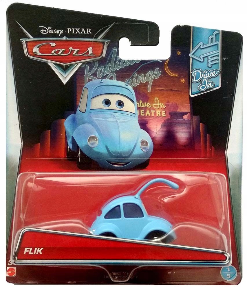 MATTEL CARS AUTA FLIK 1:55 NOWY !!!