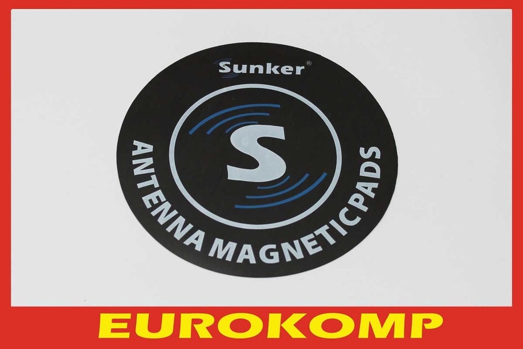 Podkładka magnetyczna pod antenę CB Sunker 16cm