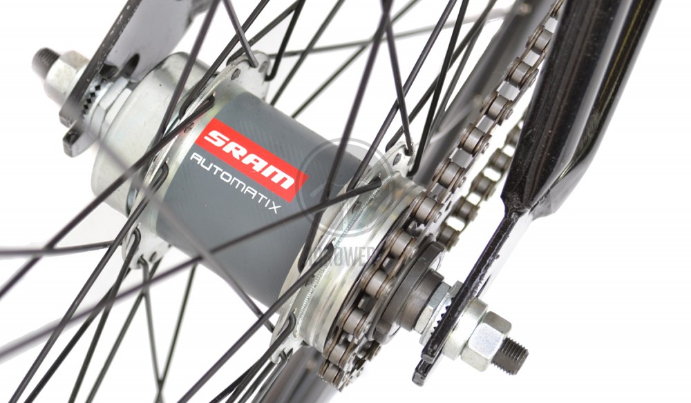 Piasta biegowa SRAM AUTOMATIX z hamulcem w pedałac