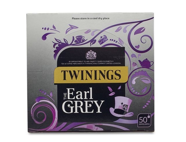 Herbata czarna Twinings Earl Grey - 50t KOPERTY