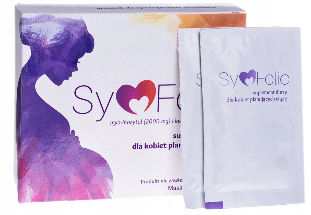 SymFolic 20 sasz myo-inozytol płodność ciąża PCOS