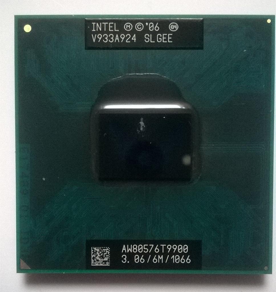 Core 2 duo T9900 3,06 GHz 1066Mhz FSB Faktura Gw