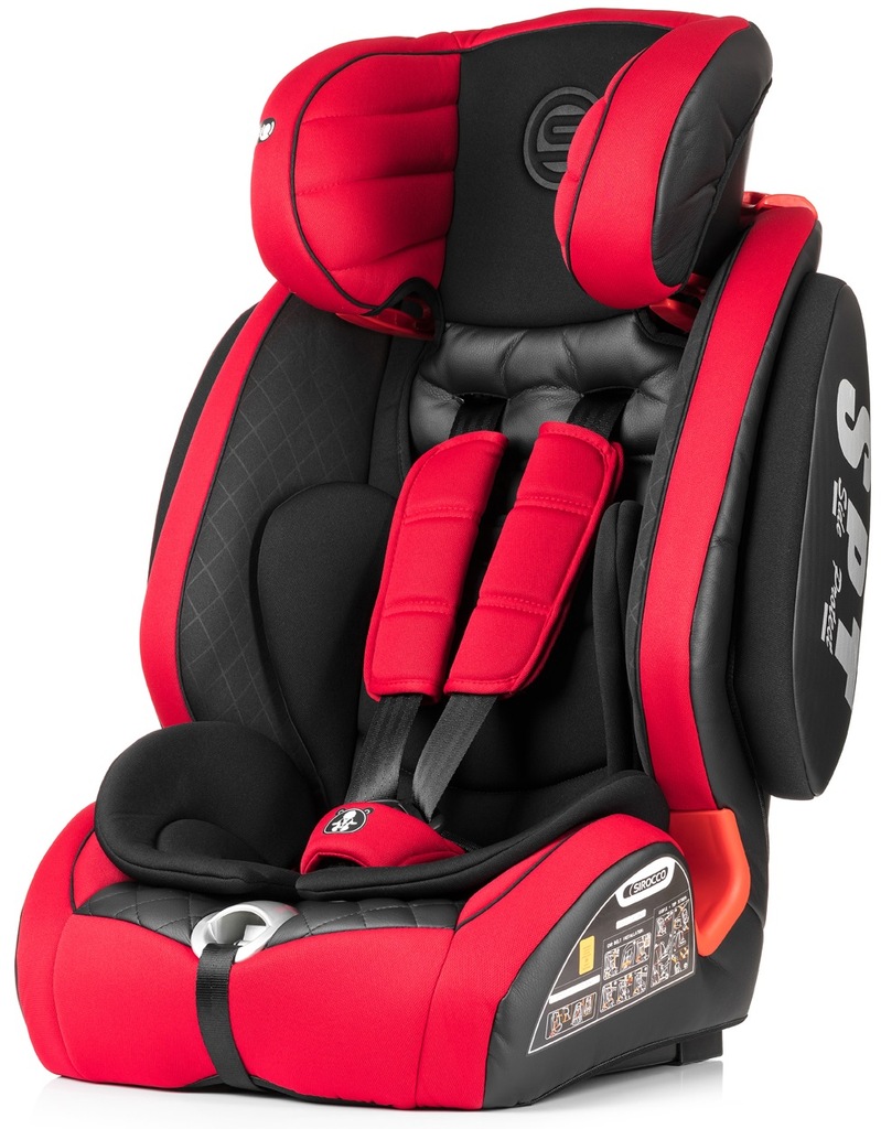 Fotelik samochodowy SIROCCO SPORT L 9-36 kg ISOFIX