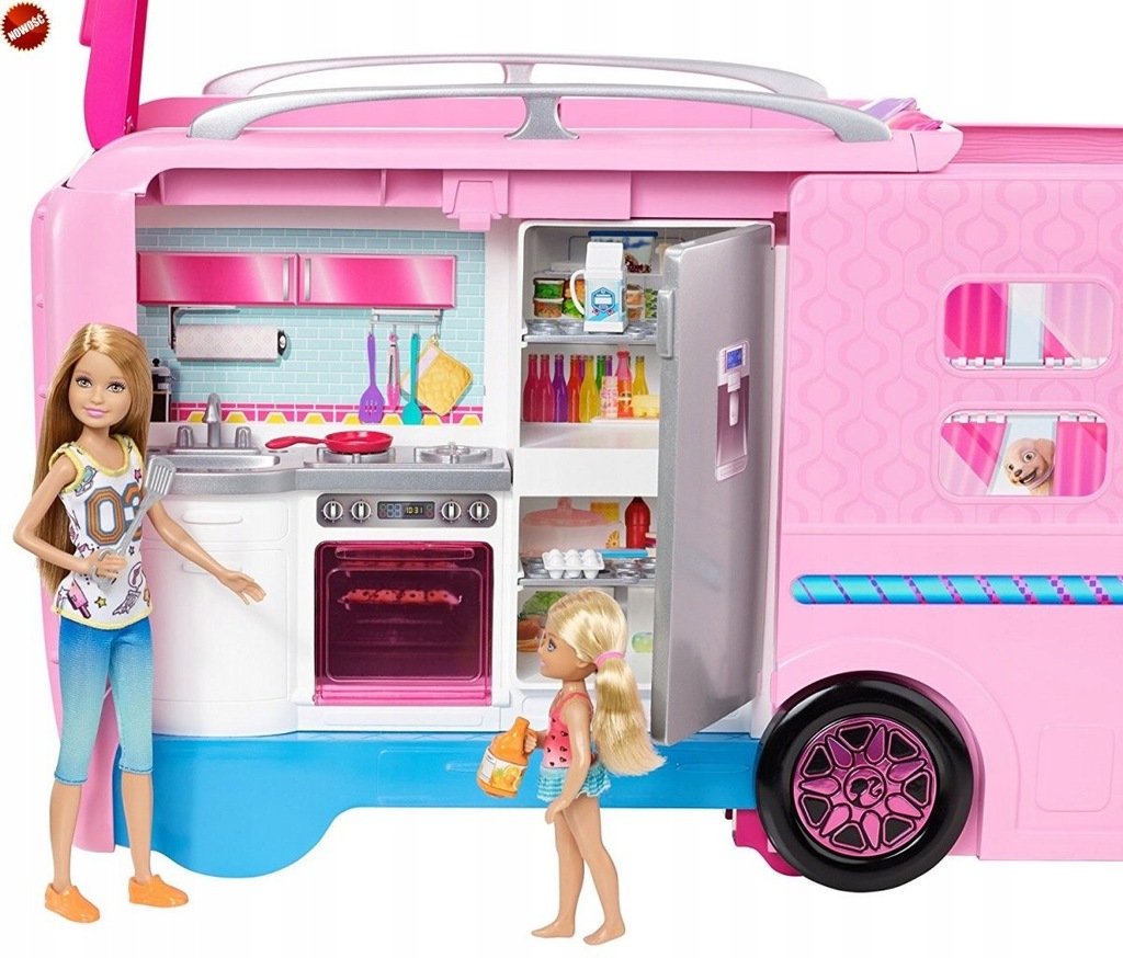 MATTEL FBR34 Barbie Dream Camper WYMARZONY KAMPER 7664331643