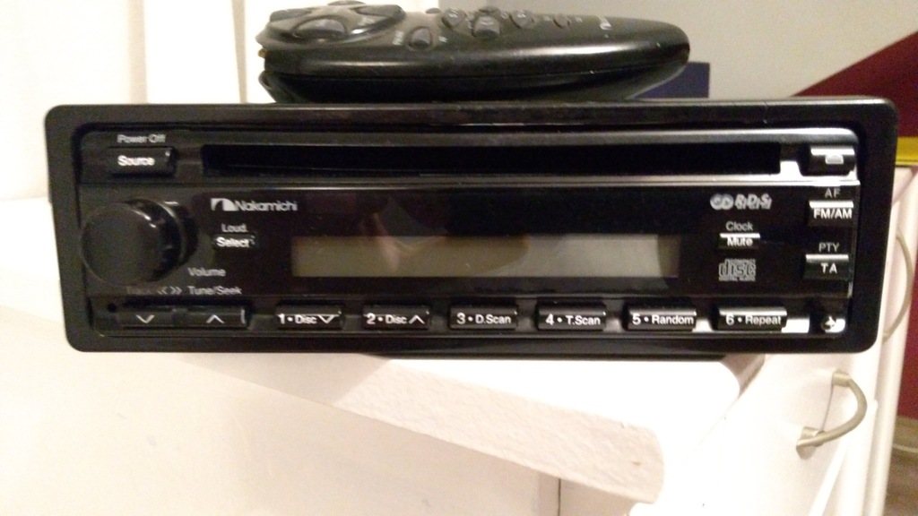 Super Mocne Nakamichi CD 45Z mp3 AUX Pilot Polecam