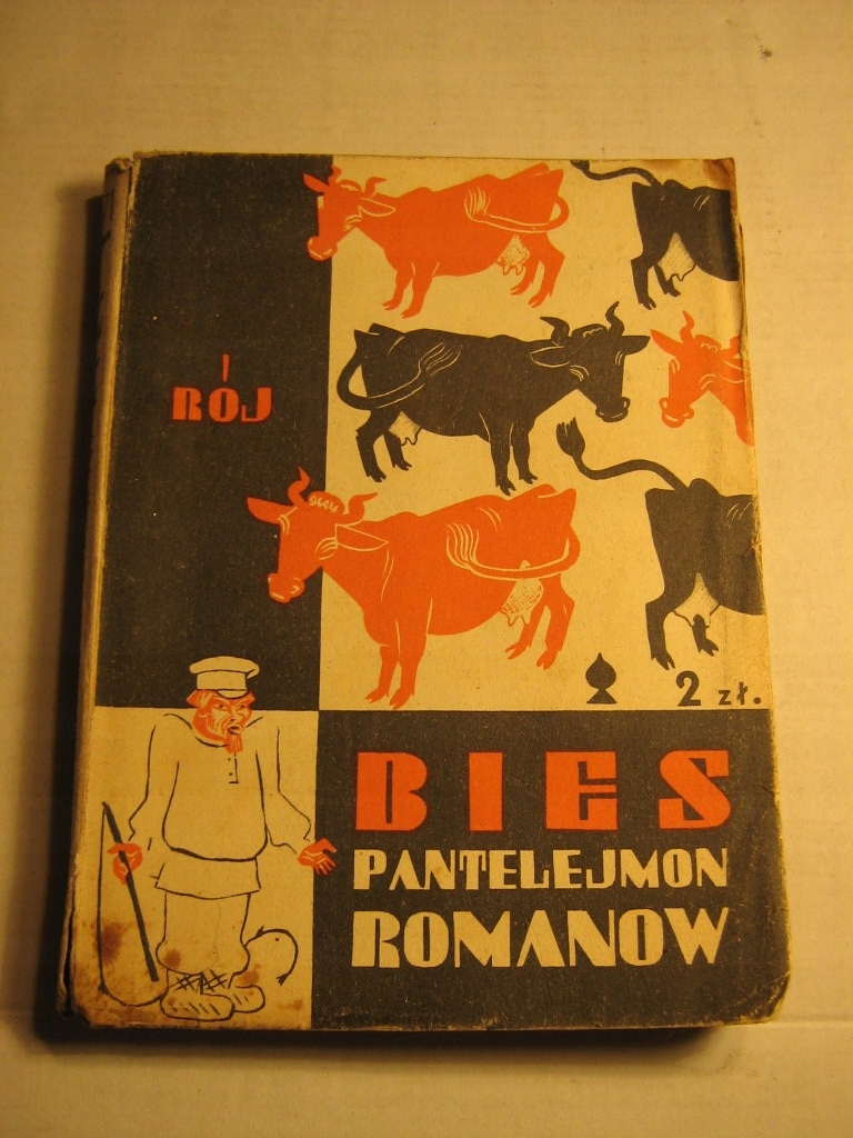 PANTELEJMON Romanow - Bies 1929 okładka DASZEWSKI