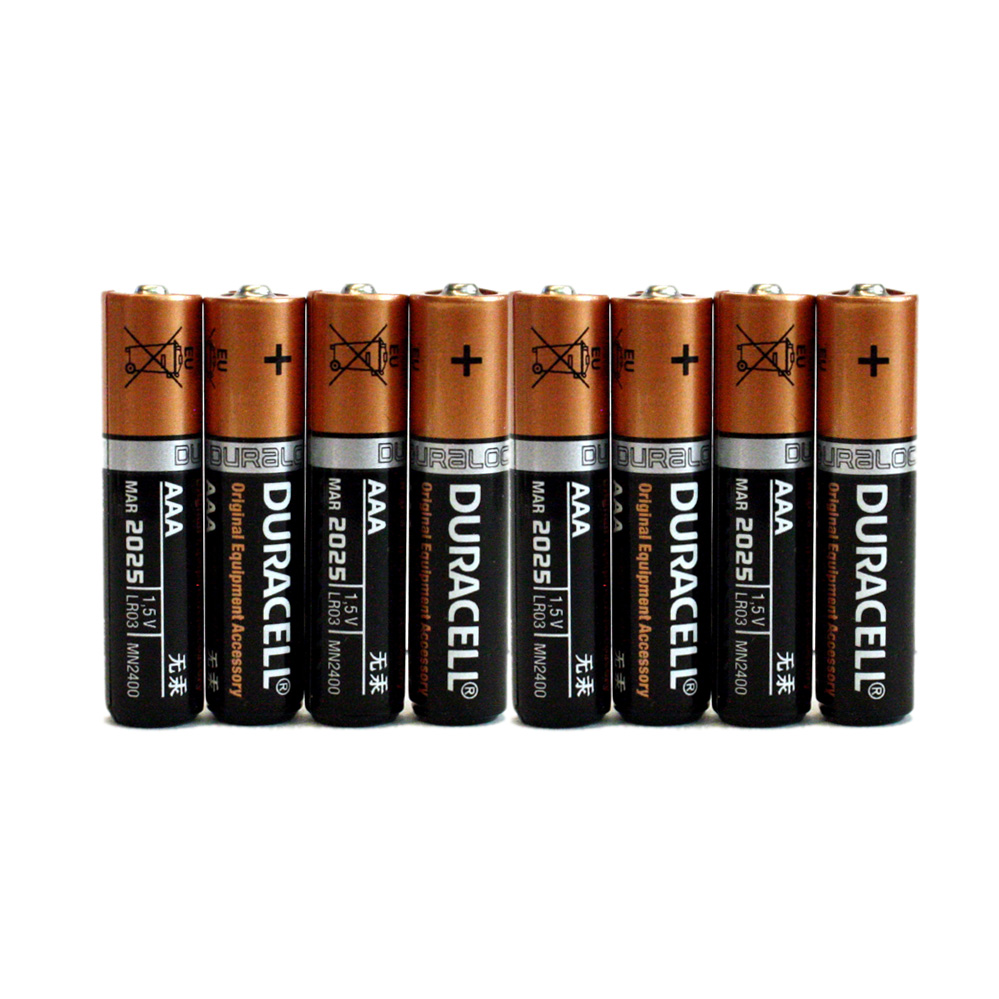 8 x Bateria DURACELL LR3 / AAA OEM 03-2025 HIT!