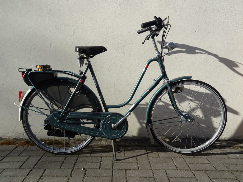 Rower z silnikiem sachs 301A-Sparta met