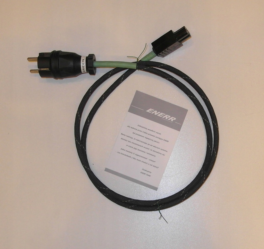 ENERR Green kabel zasilający 1,5 m