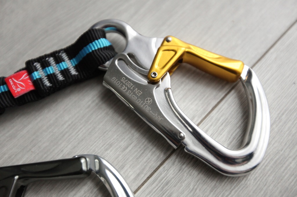 lonża z absorberem Ocun Via Ferrata Torq wersja 1