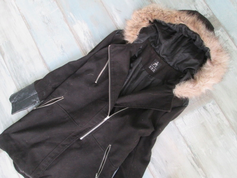 ATMOSPHERE__elegancki płaszcz PARKA __46/48