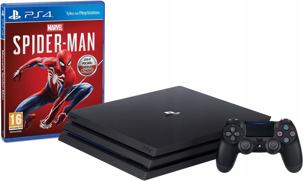 PlayStation 4 Pro 1TB + Marvel's Spider-Man Outlet